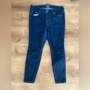 Torrid Dark Blue Skinny Jeans